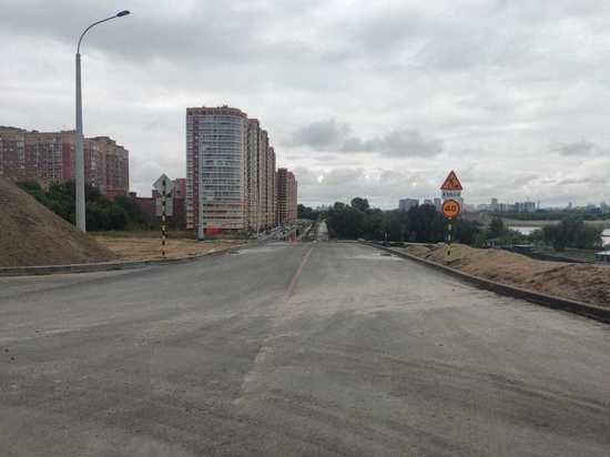 Дорогу по улице Стартовой к пляжу "Наутилус" открыли в Новосибирске