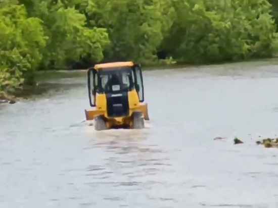 «Решили добыть симу странным способом»: трактор ездил по нерестовой реке на Сахалине