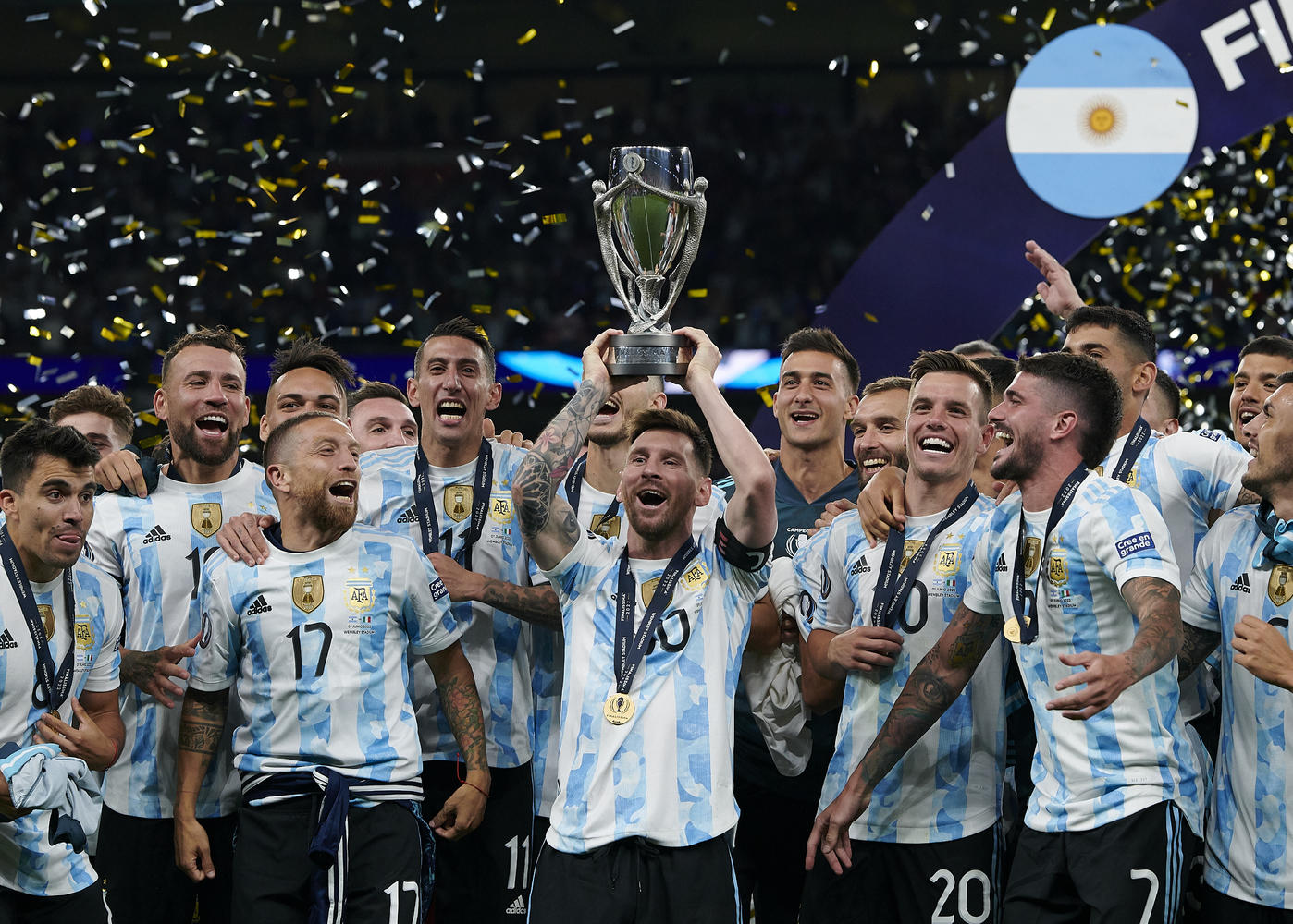Сборная Аргентины 2022 победа