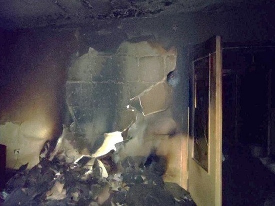 В Калуге выписавшийся из больницы отец застал сгоревшим в квартире своего сына