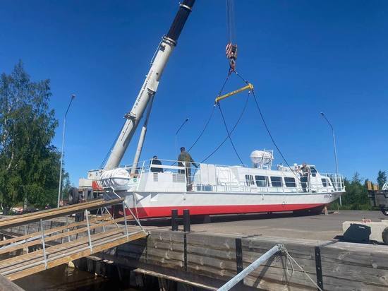 Два новых катера будут курсировать до Талабских островов в Псковском районе