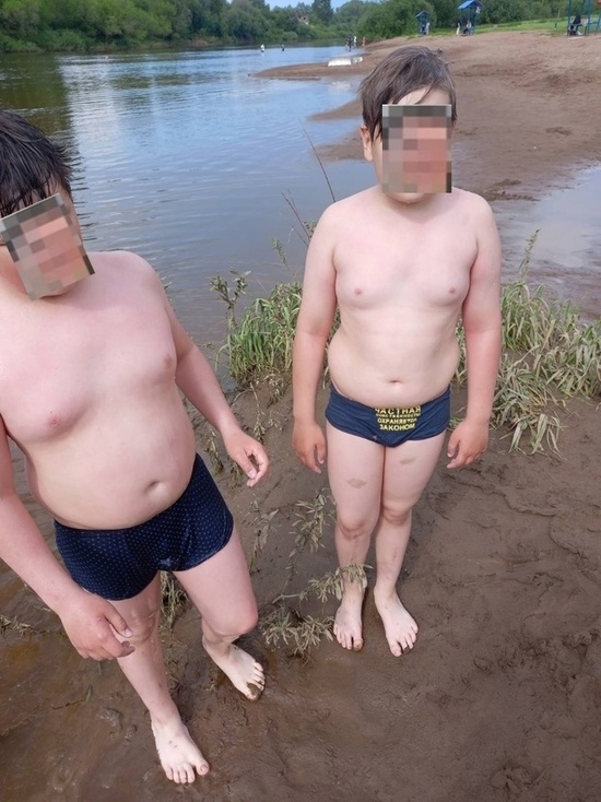 Двоих детей вытащили из реки спасатели ОСВОД в Глазове