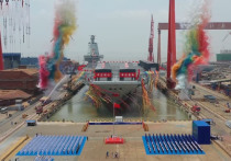 Утром 17 июня Китай спустил на воду свой третий по счету авианосец – первый спроектированный и построенный по собственным суперсовременным технологиям