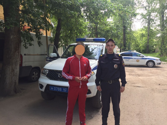 В Рязани 15-летний подросток задержан за управление машиной