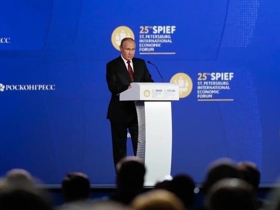 Политолог разъяснил основные тезисы Путина на ПМЭФ-2022