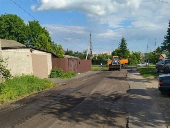 В Курске приступили к ремонту 2,7 км дороги на улице Скорятина
