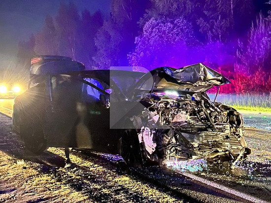 В ДТП под Рязанью с участием трёх машин погиб один и пострадали шесть человек