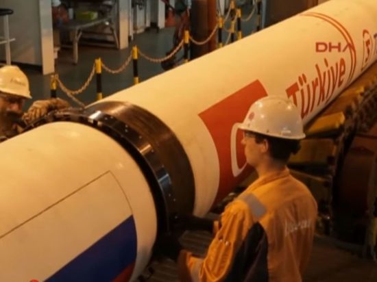 "Газпром" объявил о приостановке прокачки по "Турецкому потоку"