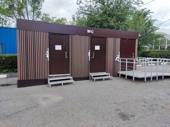 Бесплатные общественные туалеты в Белгороде разместили в четырех точках