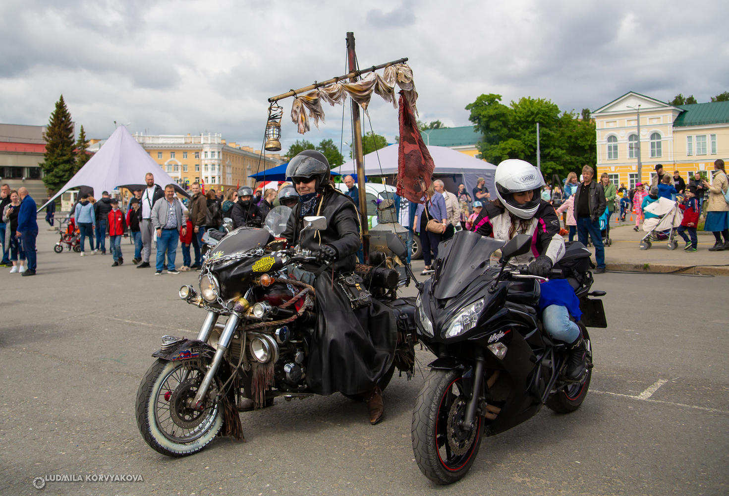 Дух байкерства зашкаливал на фестивале мототехники в Петрозаводске