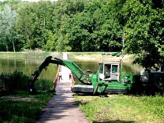 В урочище "Маршалково" под Белгородом почистили пруд