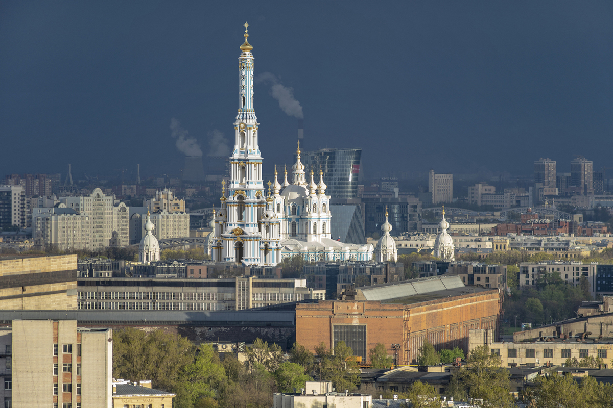 Реконструкцию колокольни Смольного собора обсудили на ПМЭФ - МК  Ленинградская область