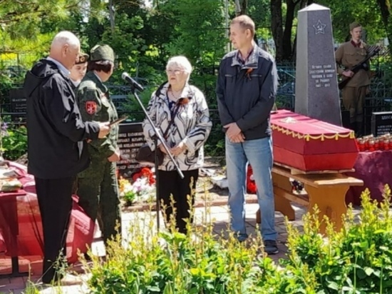 Сотрудники СК по Волосовскому району приняли участие в захоронение солдат Красной армии