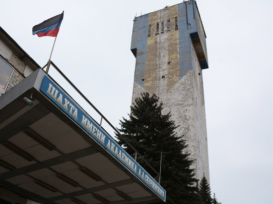 Снаряды взорвались на территории шахты в Донецке