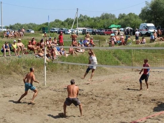 Турнир по пляжному волейболу на кубок Мучкапа пройдёт на берегу реки Ворона в июле