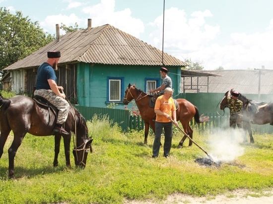 В Курской области казаки приступили к патрулированию пожароопасной обстановки