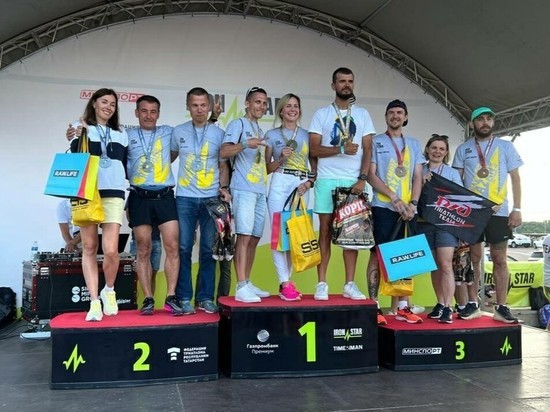 В Казани определили сильнейших триатлонистов России