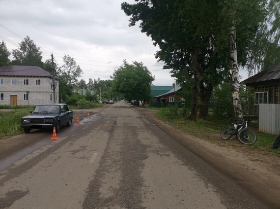 В Тверской области велосипедист попал под колёса «ВАЗа»