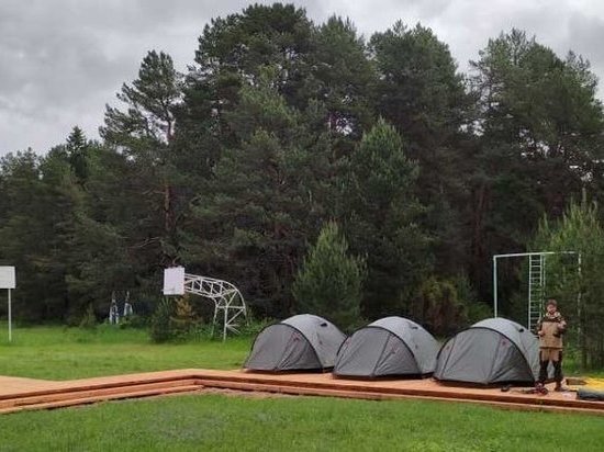 Палаточные лагеря работают, например, в Холмогорском районе, а также на острове Краснофлотский