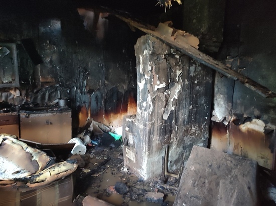 Неосторожность при курении привела к пожару в квартире череповчанина