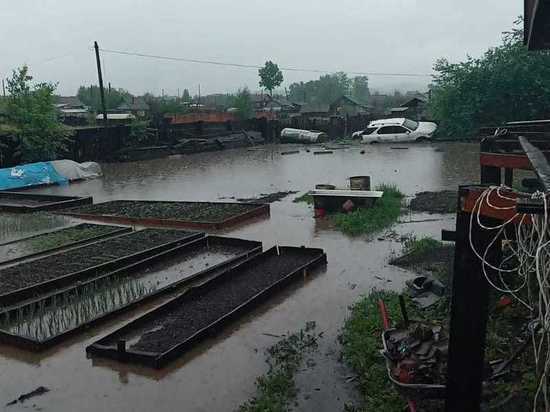 В поселке Забайкалья эвакуировали 27 человек из-за подтоплений