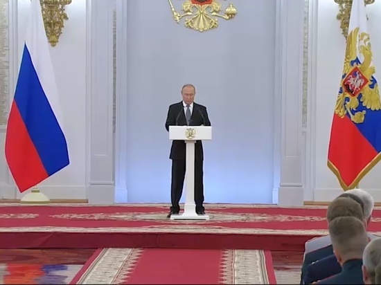 Путин заявил об очередной череде испытаний для России