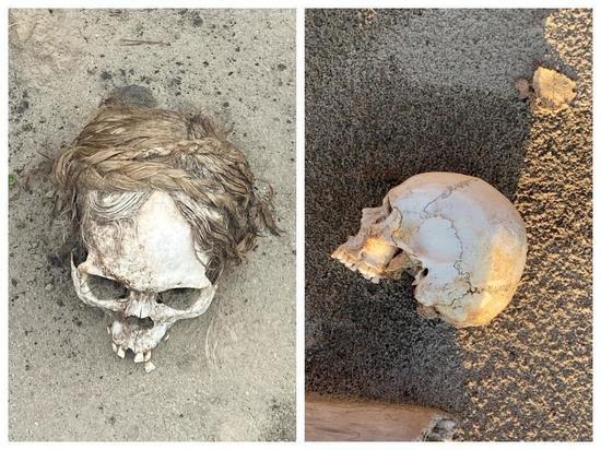 Человеческие кости нашли на размытом кладбище под Новосибирском