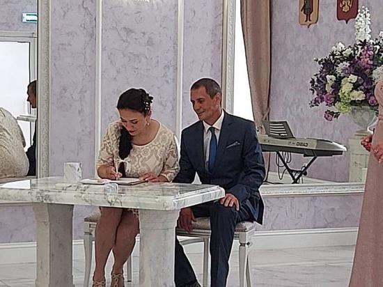 Эвакуированные из ЛНР Андрей и Наталья поженились в Рязани