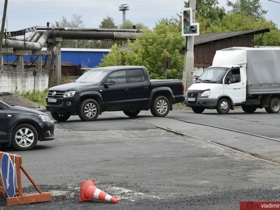 Во Владимире поднимают дорогу на пересечении ж/д путей и Б.Нижегородской
