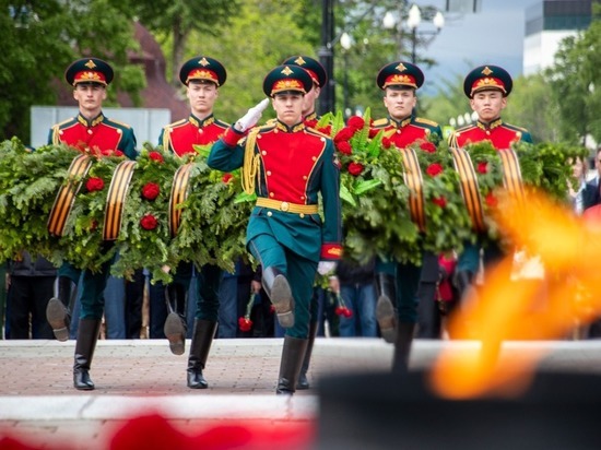 На Сахалине почтили память погибших в Великой Отечественной войне