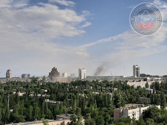 Утром в Донецке произошел очередной обстрел Киевского района