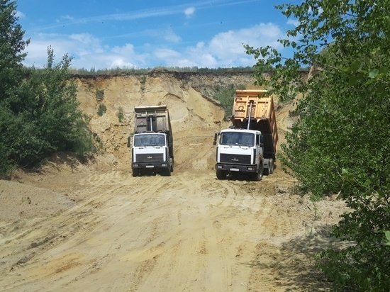 В Пензенской области компанию оштрафовали за незаконный вывоз песка из карьеров