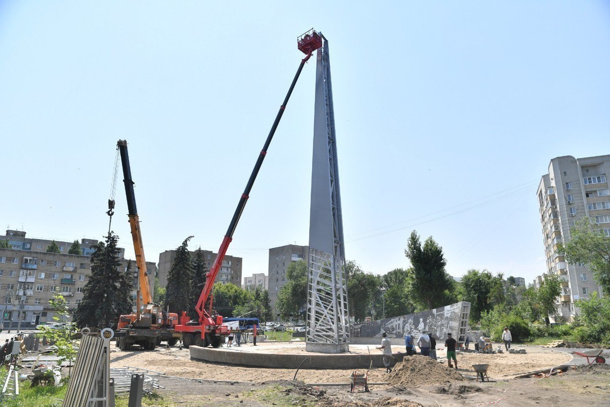 В Саратове 2 июля откроют стелу «Город трудовой доблести» - МК Саратов