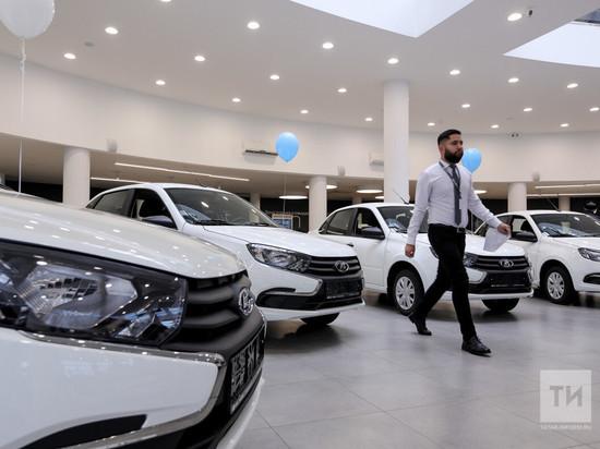 Продажи легковых автомобилей в Казани в мае рухнули на 83%
