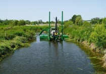 В Белгородской области с 17 июня начали расчистку русла реки Ворскла в Борисовском районе