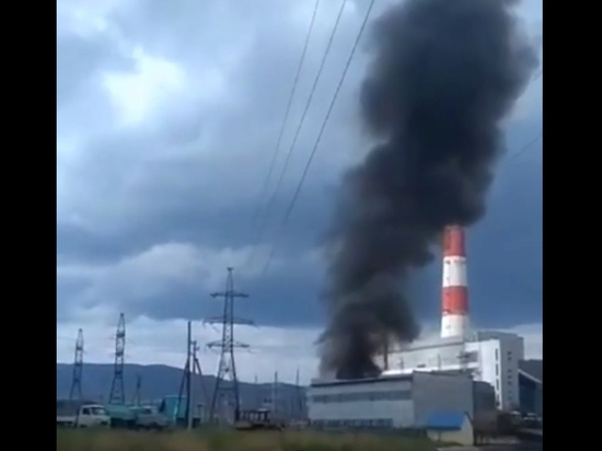 Улан-Удэ остался без электричества из-за пожара на ГРЭС