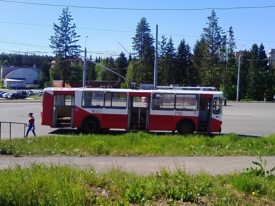 В Ижевске днем троллейбусы не могли проехать по улице Новоажимова