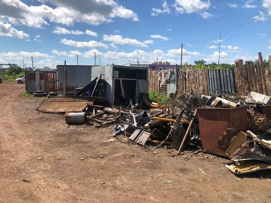 На Южном Урале полицейские изъяли 3 тонны металлолома из нелегального пункта приема