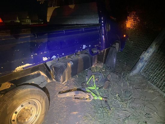 В Улан-Удэ под колесами грузовика погиб юный велосипедист
