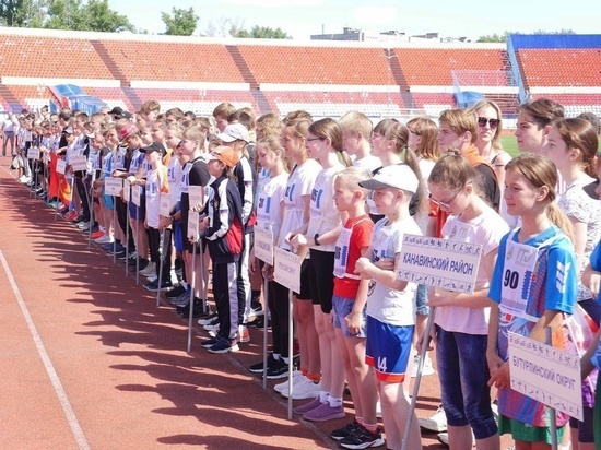 Летний фестиваль ГТО прошел на стадионе "Локомотив"