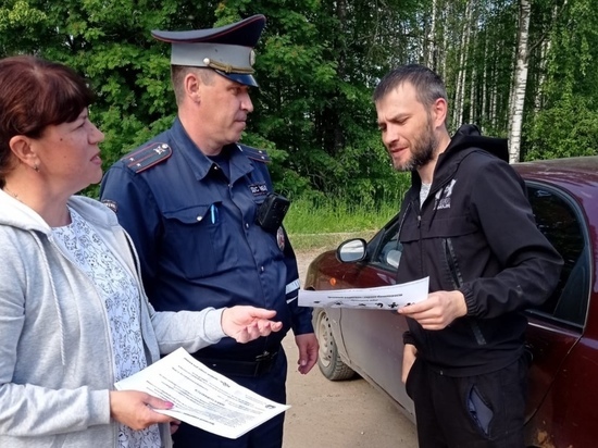 В Костромской области прошла акция "Трезвый водитель"