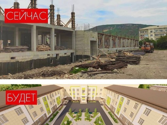 Глава КЧР показал будущую школу в Учкекене на 960 мест