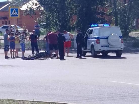Мотоциклист получил травмы в ДТП с Toyota на КСК в Чите