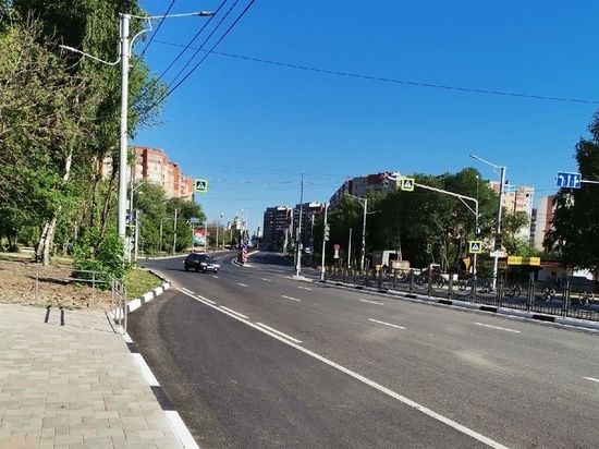 Рязанцы восхитились ремонтом дороги и благоустройством на улице Новосёлов