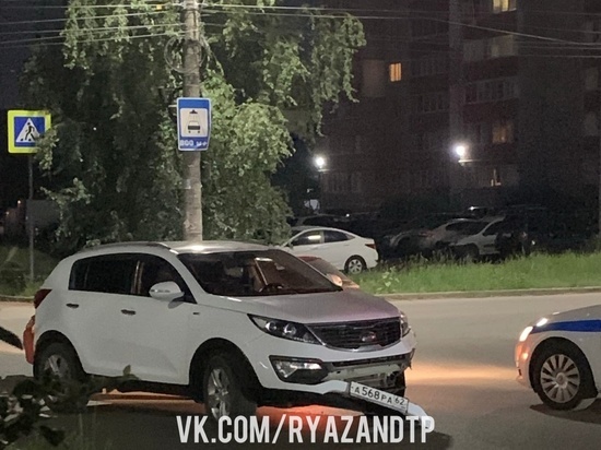 В ДТП с Kia и Audi  на улице Мервинской в Рязани никто не пострадал