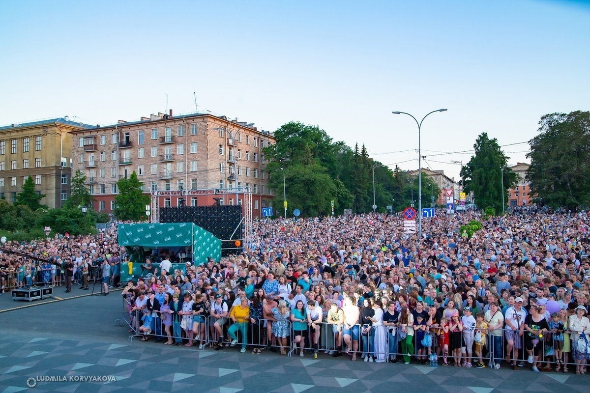 Празднование дня города в Петрозаводске