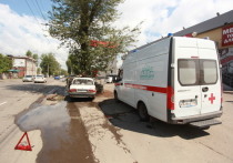 На улице Рабочего Штаба автомобиль «Волга» на пустой дороге потерял управление и врезался в тополь