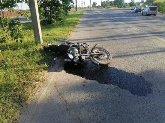 Ребенок попал под колеса мотоцикла в Вологде