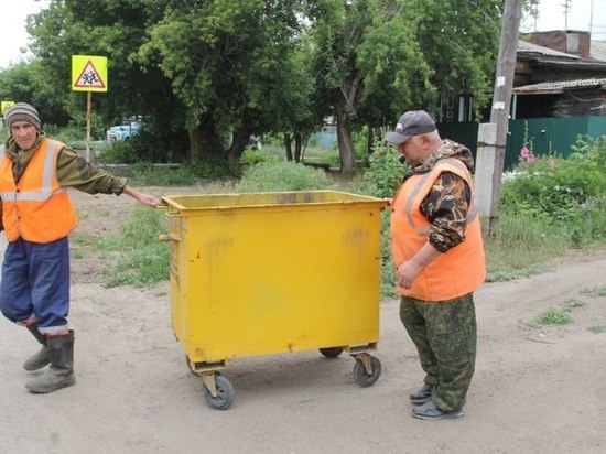 6,9 миллионов рублей потратили власти Омска на новые мусорные контейнеры