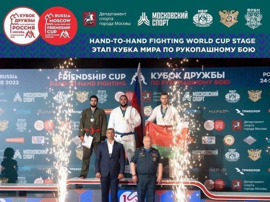 Кубок мира по рукопашному бою выиграл росгвардеец с Северного Кавказа